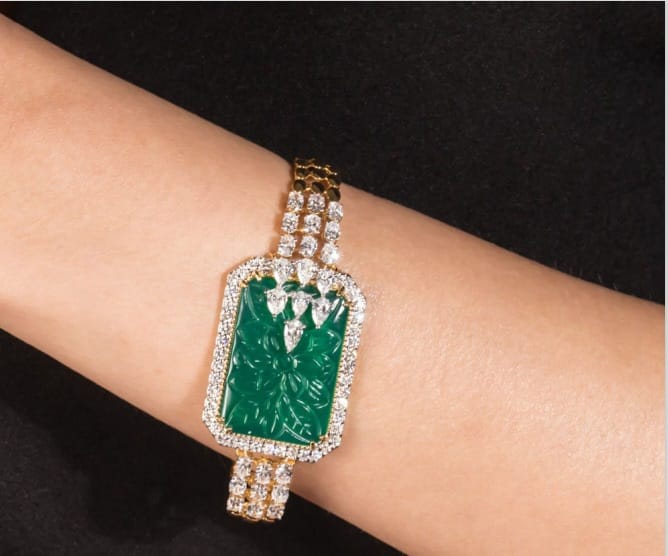 Green Stone Emerald Bracelet